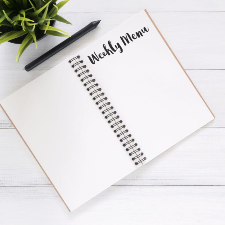 Creating Our Weekly Menu